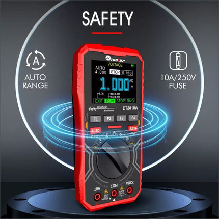 TOOLTOP 2 In 1 DIY Oscilloscope Mini Multimeter, ET2010A