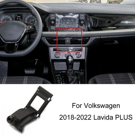 For Volkswagen Car Air Outlet Modified Mobile Phone Holder Base, 05-13 Touran, 08-12 Lavida, 08-12 Bora, 09-13 Golf 6, 11-15 Passat, 11-18 POLO, 11-18 Touareg, 17-21 Magotan/19-20 CC, 14-20 Golf, 12-14 Sagitar, 12-14 Magotan                            ...