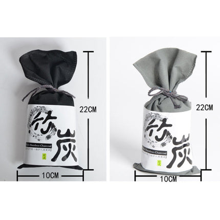 3Bags Bamboo Charcoal Air Purifying Bag For Refrigerators Wardrobes Car Formaldehyde Odor Removal Pack
