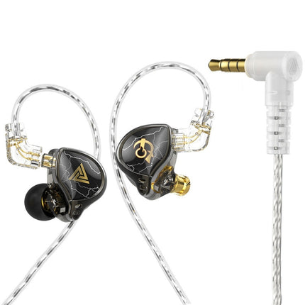 3.5mm Mobile Phone Earphones Sports In-Ear Pluggable Stage Earphone, QKZ HBB With Microphone, QKZ HBB Standard