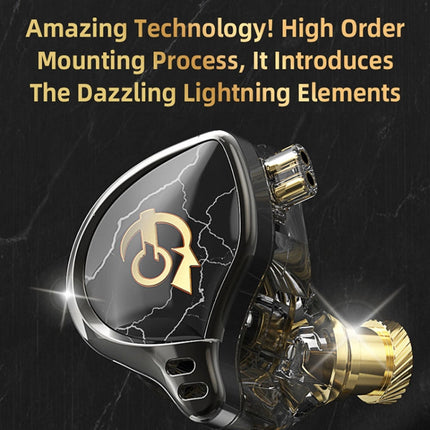 3.5mm Mobile Phone Earphones Sports In-Ear Pluggable Stage Earphone, QKZ HBB With Microphone, QKZ HBB Standard