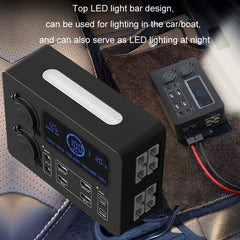 12V Car Mini Power Box Multi-Function USB Charger