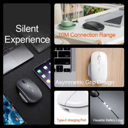 Inphic M1 2nd Generation Wireless Mice Rechargeable Mute Business Office Home Laptop Mouse