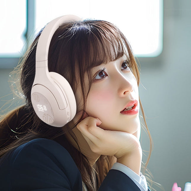 Inphic H1S Bluetooth Wireless Headphones Headset FM Listening Exam Hi-Res Audio Earphones