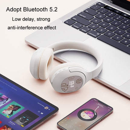 Inphic H1S Bluetooth Wireless Headphones Headset FM Listening Exam Hi-Res Audio Earphones