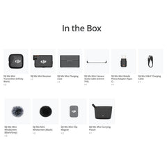 Original 2 TX + 1 RX + Charging Case For DJI Mic Mini