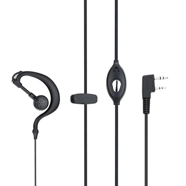 For BAOFENG Walkie Talkie Intercom In-Ear Durable Headset