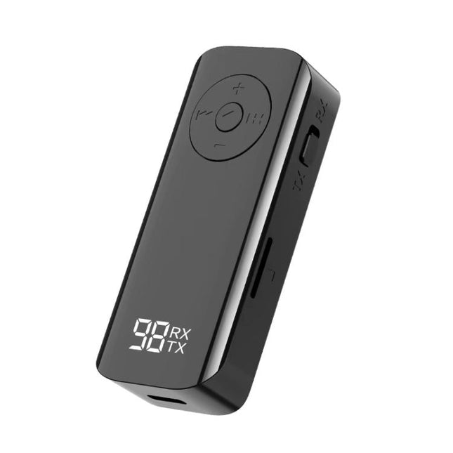 MX-M06 Clip-on Bluetooth 5.3 Audio Receiver and Transmitter Computer Audio Car Adapter