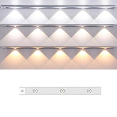 Rechargeable Motion Sensor Light Bar Cabinet Wardrobe Lamp With Remote Control