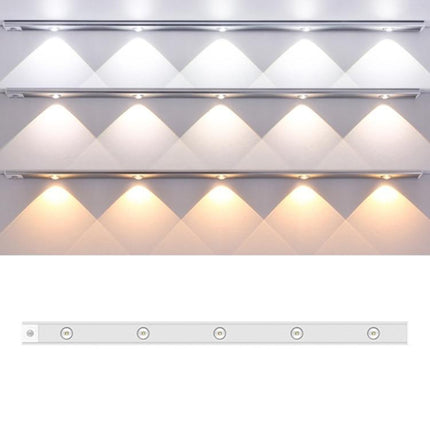 Rechargeable Motion Sensor Light Bar Cabinet Wardrobe Lamp With Remote Control, 20cm, 30cm, 40cm, 60cm, 80cm