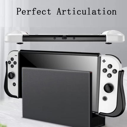 For Switch OLED Console TPU Protective Cover Integrated Shell With 2 Game Card Slots