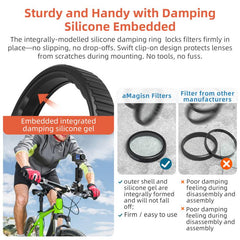 aMagisn Filter For DJI Action 5 Pro / 4 / 3, UV, CPL, ND8+16+32+64, ND8+16+32+CPL
