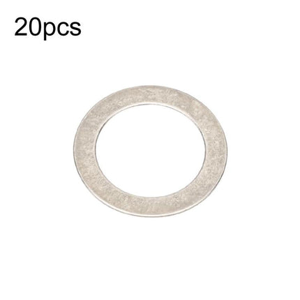 ZTTO Bicycle Pedal Stainless Steel Washer Mountain Bike Disc Protection Gasket, 20pcs