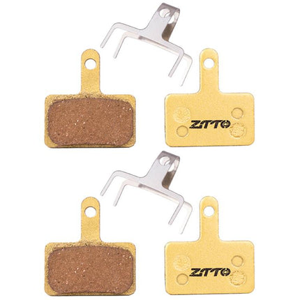2pairs ZTTO Mountain Bike Full Metal Copper Base Lining Oil Disc Block Brake Pad, MJ-01B, MJ-01D, MJ-01E, MJ-01F, MJ-02A, MJ-02B, MJ-02D, MJ-02F, MJ-03F, MJ-04B, MJ-05B, MJ-05C, MJ-07B, MJ-07C, MJ-07C With Hole, MJ-08A, MJ-08B, MJ-11A, MJ-11C, MJ-11D  ...