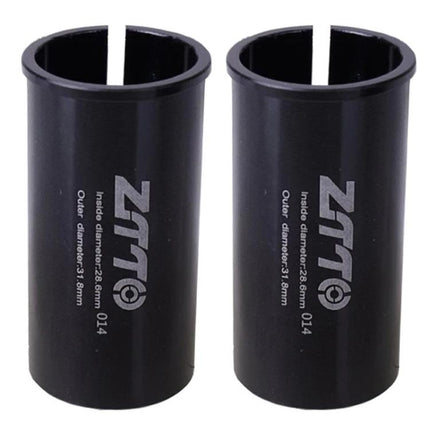 2pcs ZTTO Bicycle Seat Post Conversion Sleeve Reducer Cover, 28.6-31.8mm 014, 30.9-36mm 015, 31.6-33.9mm 016, 22.2-25.4mm 017, 33.9-34.9mm 018, 25.4-28.6mm 002