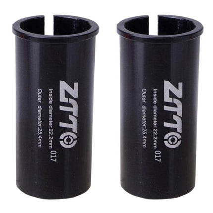 2pcs ZTTO Bicycle Seat Post Conversion Sleeve Reducer Cover, 28.6-31.8mm 014, 30.9-36mm 015, 31.6-33.9mm 016, 22.2-25.4mm 017, 33.9-34.9mm 018, 25.4-28.6mm 002