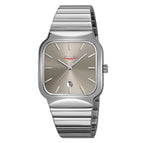 Silver Case Gray Dial