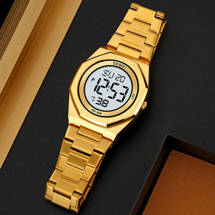 SKMEI 2479 Men Business Casual Multi-Function Chronograph Electronic Watch