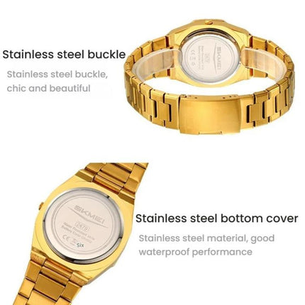 SKMEI 2479 Men Business Casual Multi-Function Chronograph Electronic Watch