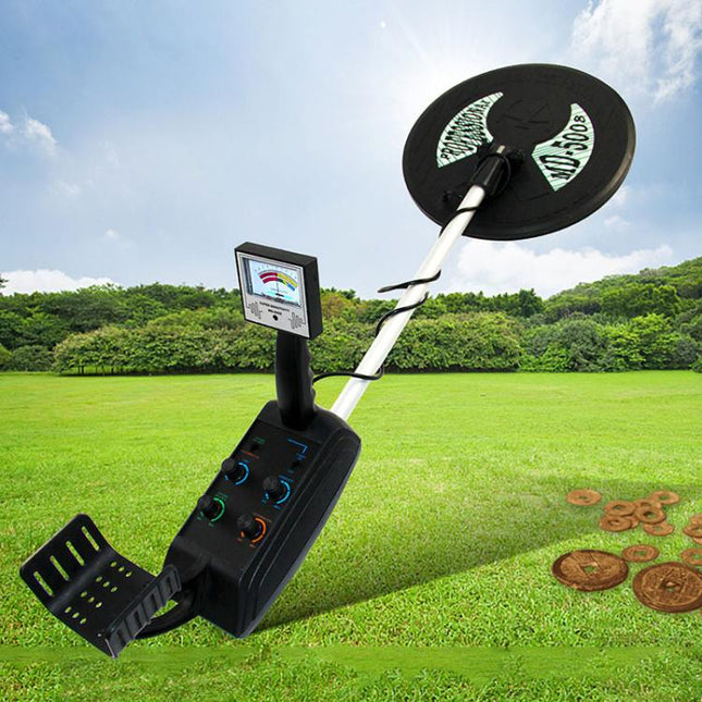 Goint MD-5008 Underground Metal Detector Handheld Dual Probe Plate Detector Gold Treasure Hunter, MD-5008
