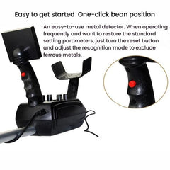 Goint MD-5008 Underground Metal Detector Handheld Dual Probe Plate Detector Gold Treasure Hunter, MD-5008