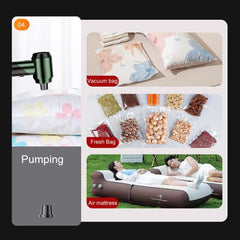 SUITU ST-6670 Handheld Small Brushless Suction Power Foldable Cordless Car Vacuum Cleaner, ST-6670