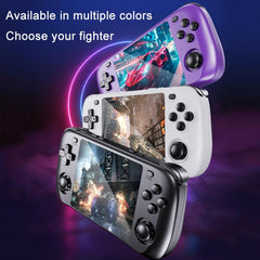 H36S 3.5 Inch IPS HD Screen Retro PSP Game Console Linux System GBA Handheld Video Game Console, 64G, 128G