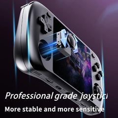 H36S 3.5 Inch IPS HD Screen Retro PSP Game Console Linux System GBA Handheld Video Game Console, 64G, 128G