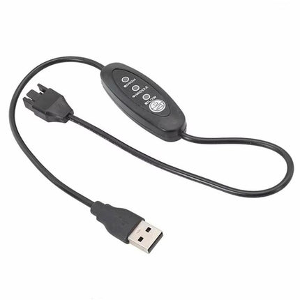 USB To Small 4 Pin Booster Cable Adjustable Speed USB To 12V Case Fan Cable, 50cm, 98cm