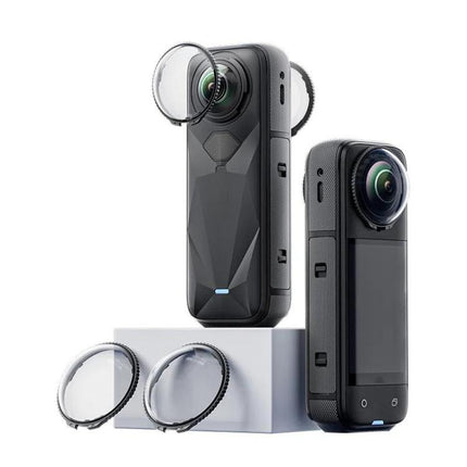 For Insta360 X5 Camera aMagisn Lens Guard Protector Detachable Anti-Scratch Glass Cover, Standard Edition