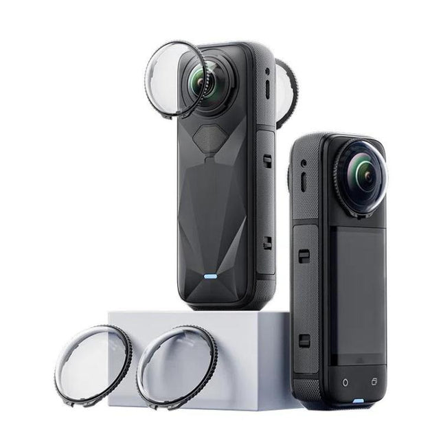 For Insta360 X5 Camera aMagisn Lens Guard Protector Detachable Anti-Scratch Glass Cover, Standard Edition