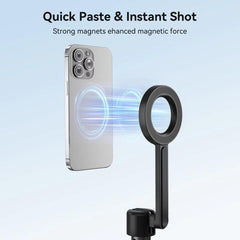 TELESIN 1.3m Magnetic Selfie Stick Tripod Phone Stand for Outdoor Vlog & Live Streaming with Bluetooth Remote