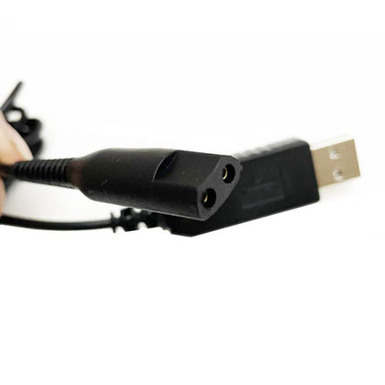For Braun Shaver Series 3/5/6/7/8/9 12V USB Charging Cable Replacement Charging Cord, 12V USB Charging Cable