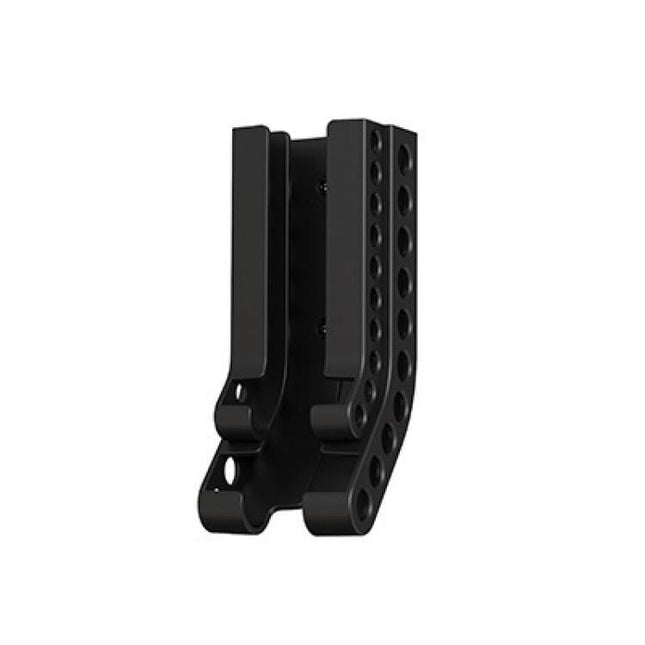 Wall-Mounted Battery Organizer Holds 10 AA & 10 AAA Batteries Space-Saving Battery Storage Rack