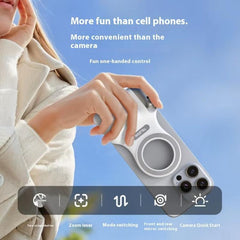 Magsafe Magnetic Camera Shoot Hand Grip Bluetooth Remote Control Mobile Phone Camera Handle, P1-MP-10