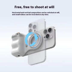 Magsafe Magnetic Camera Shoot Hand Grip Bluetooth Remote Control Mobile Phone Camera Handle, P1-MP-10