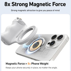 Magsafe Magnetic Camera Shoot Hand Grip Bluetooth Remote Control Mobile Phone Camera Handle, P1-MP-10