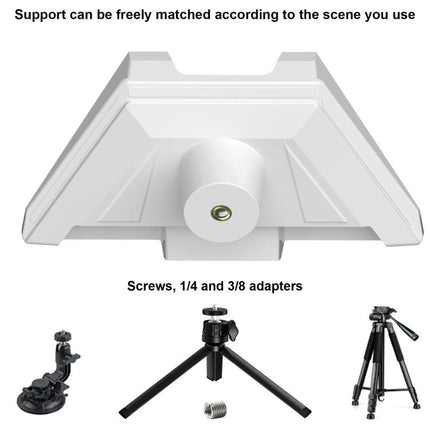 For Starlink Mini S2027 Equipment Bracket Fixed Base, White, Black