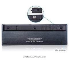 Rii K12+ Office Computer Notebook Silent 2.4GHz Wireless Mini Keyboard
