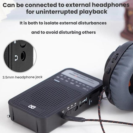 Portable Pointer AM/FM Full Channel Radio