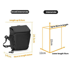Cwatcun D198 Small Expandable Single Shoulder Camera Bag Waterproof Multi-Function Camera Bag, D198