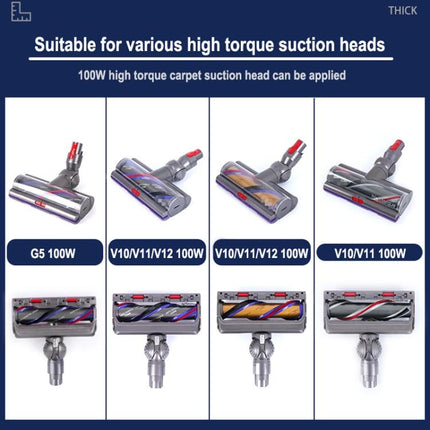 For Dyson V15/V11/V10/G5 100W High Torque Cleaner Head V-Ball Connector Replacement Parts, Connector, Connector+V-Ball Wheel Side