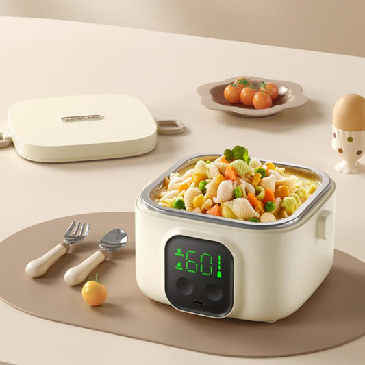 Wireless Charging Lunch Box No Water Needed With 304 Stainless Steel Inner Pot