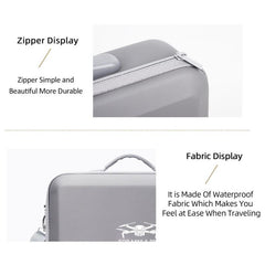 For DJI Mini 5 Pro Fly More All-in-one PU Organizer Bag Portable Travel Shoulder Bag