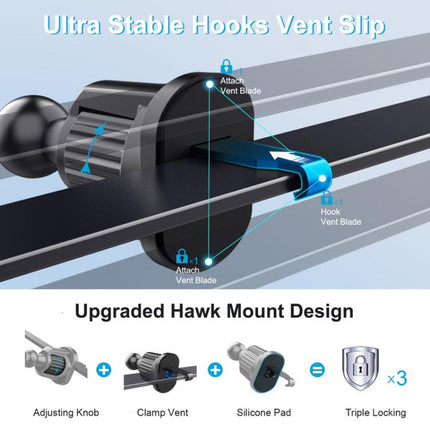 Car Air Vent Phone Mount Universal Car Navigation Holder, M218