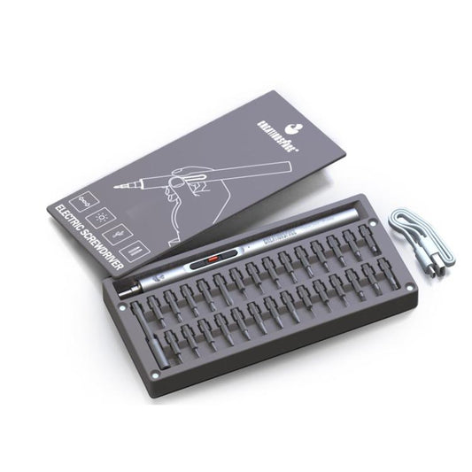 31pcs Mini Rechargeable Electric Screwdriver Set