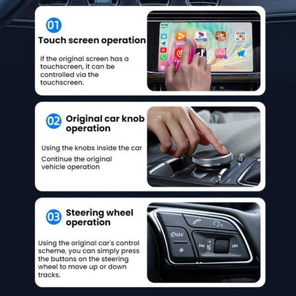 Wired To Wireless Car Infotainment Box For Vehicle Connectivity Module, Ultra3 2Air Wired CarPlay/Android Auto, Ultra3 Wired CarPlay/HiCar, Ultra3 Wired CarLife/HiCar, Ultra3 Wired CarLife