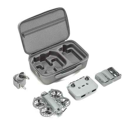For DJI Neo 2 Fly More Combo Hard Shell Carrying Case Custom-Molded Sling Bag, Mini Black, Fly More Combo Gray