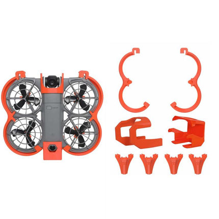 For DJI Neo 2 Drone Propeller Guards Kit Anti-Collision Rings Durable Safety Accessories, No Video Transmission Orange, No Video Transmission Gray, No Video Transmission Black, Support Video Add-Ons Orange, Support Video Add-Ons Gray                   ...