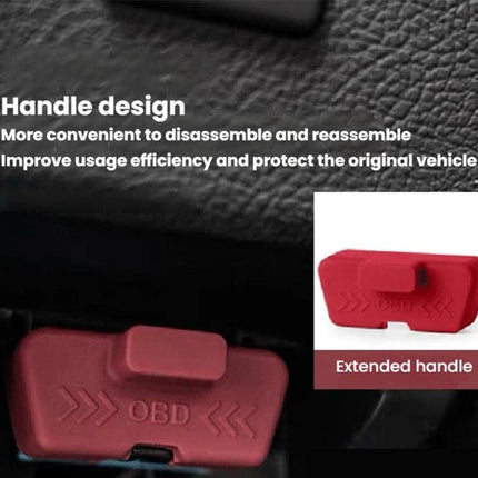 10pcs OBD Protection Cover Vehicle Diagnostic Port Protective Shield
